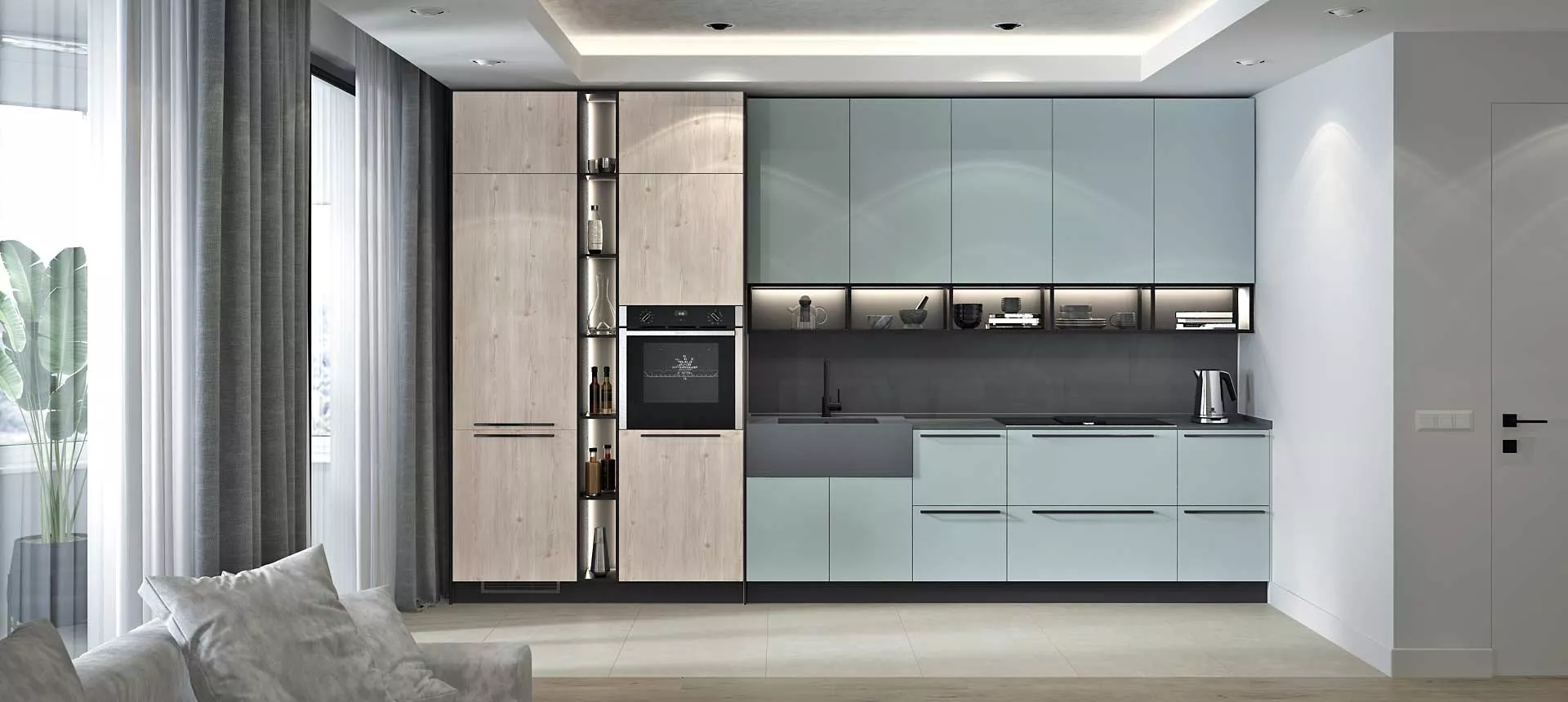 Зелёный фьорд / Сосна Аланд 